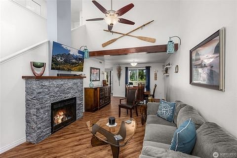 Living Room & Dining Room