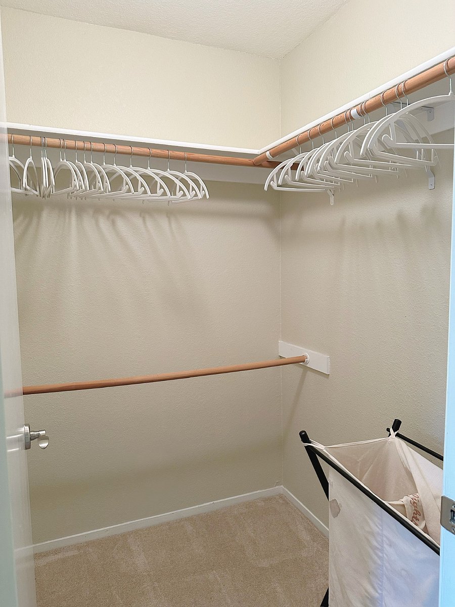 Master Walk-in Closet