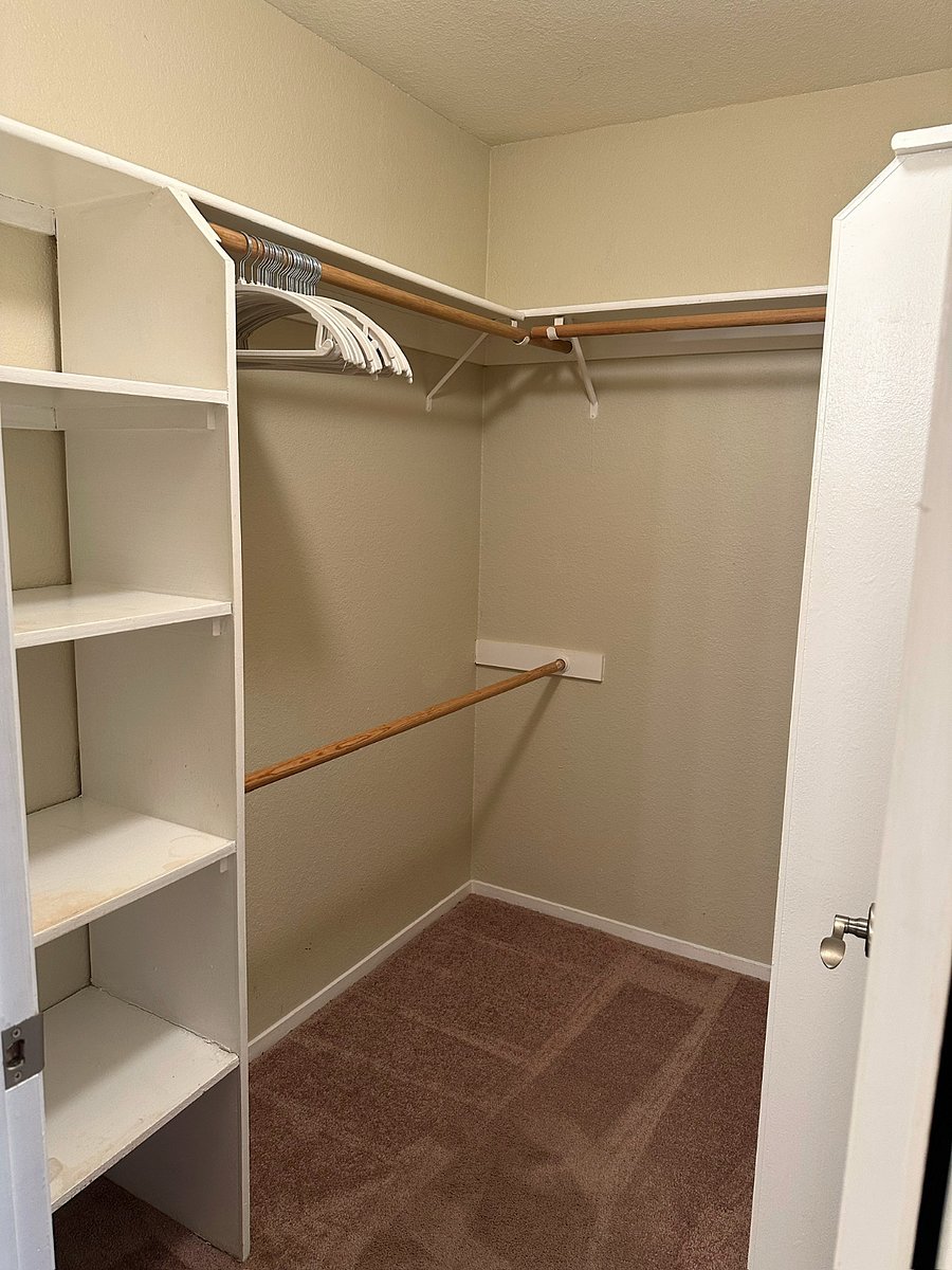 Secondary Walk-in Closet