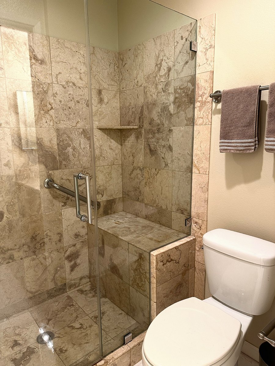 Secondary Bedroom Sit in Shower and Toilet