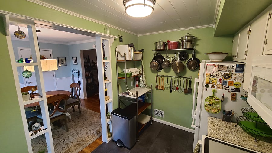 Kitchen and dining room