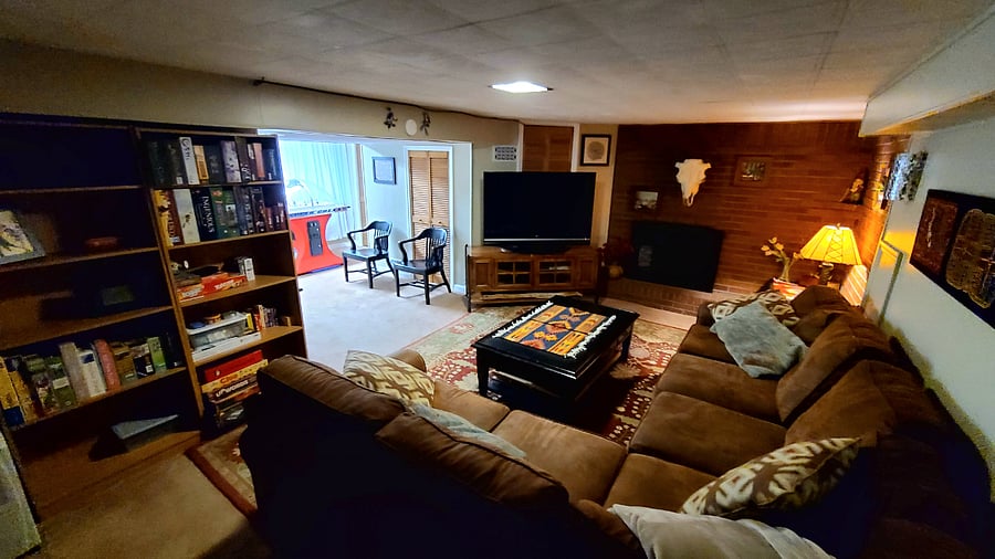 Basement game room