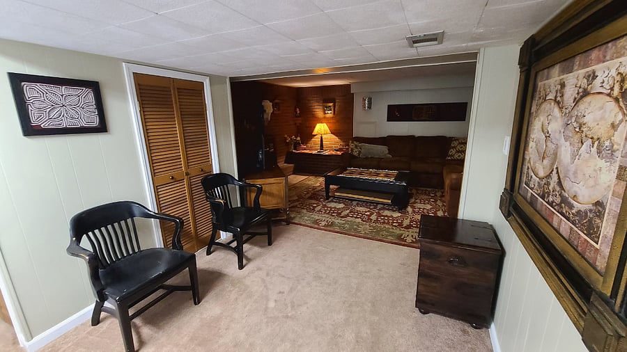Basement game room