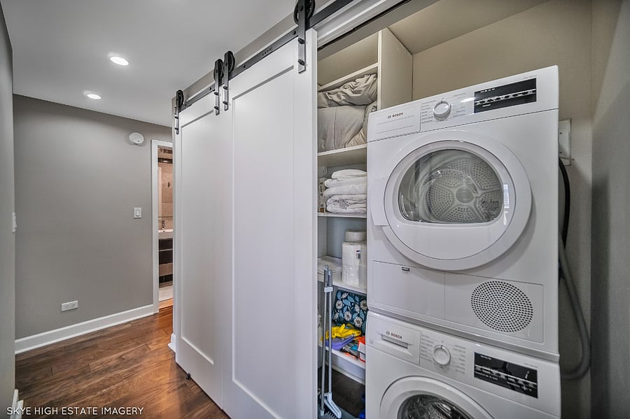 In-unit laundry