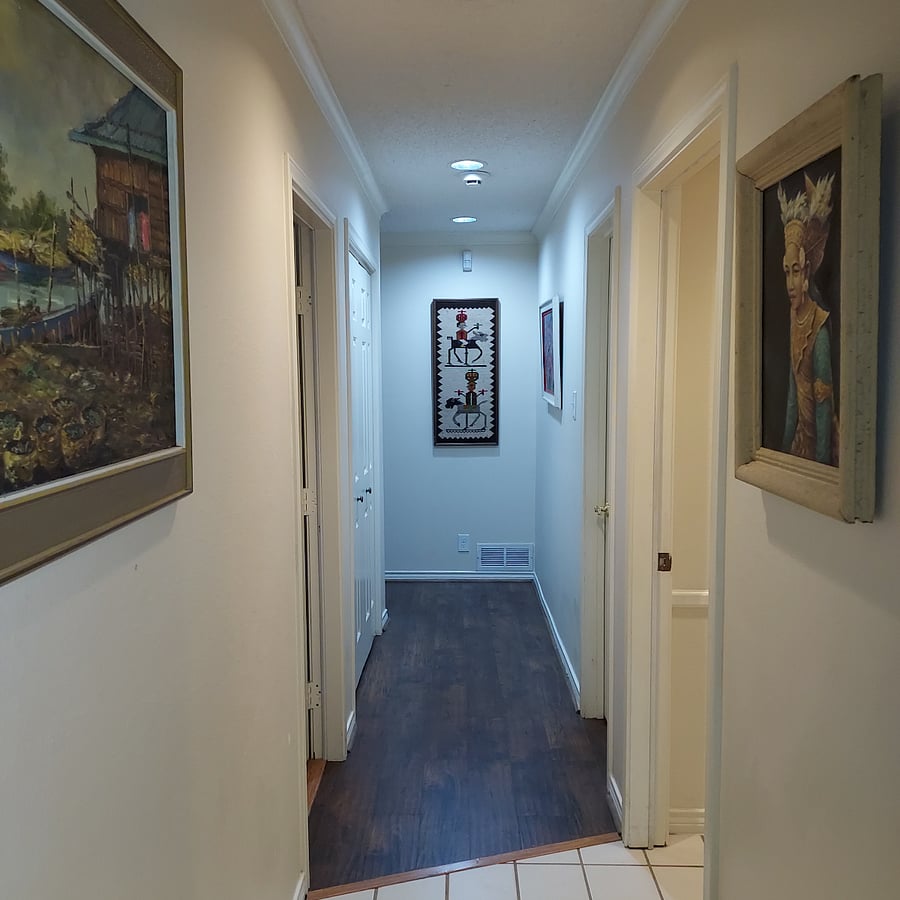 Hallway to bedrooms 2 & 3