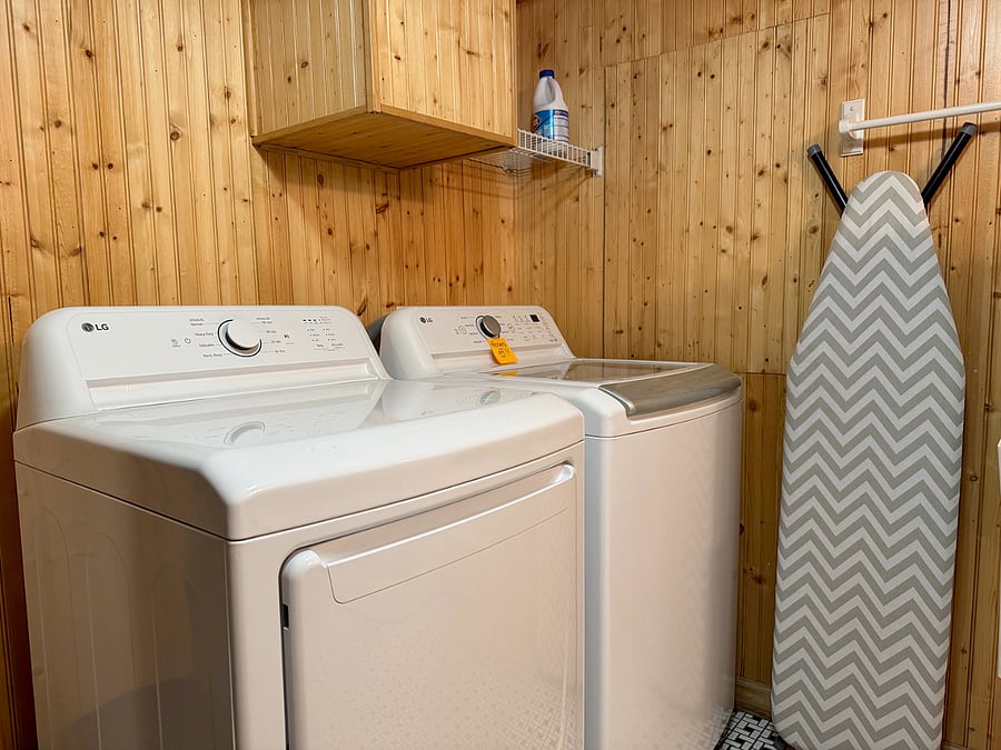 Basement Laundry Area