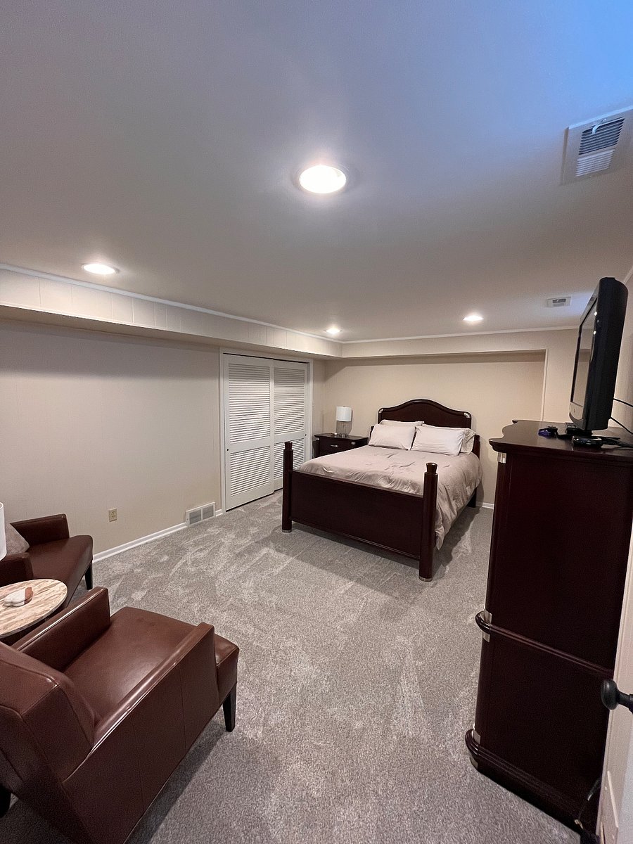 Second view of bedroom. Full closet available and spacious. Pet free. All bedding provided.