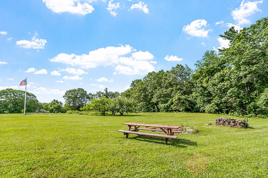 Property is 6 acres.