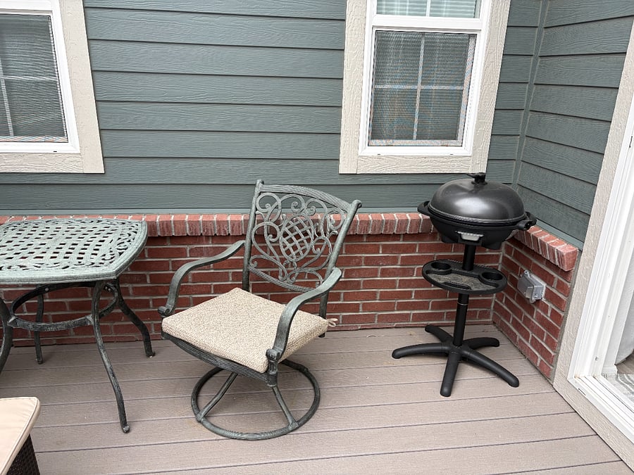 Back patio