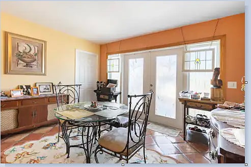 Dining area