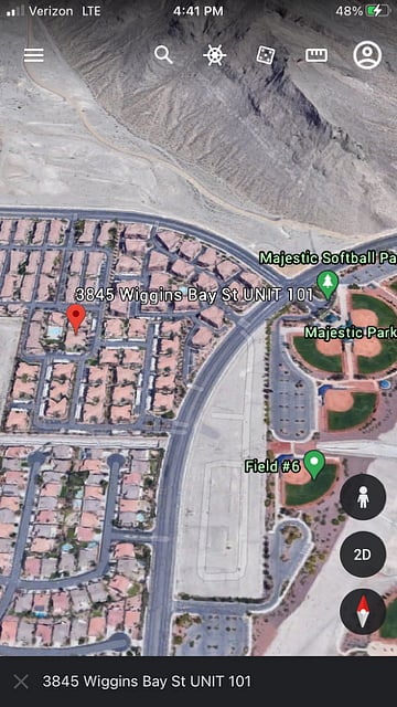 Near Metro Police Academy, Majestic Park and Lone Mountain