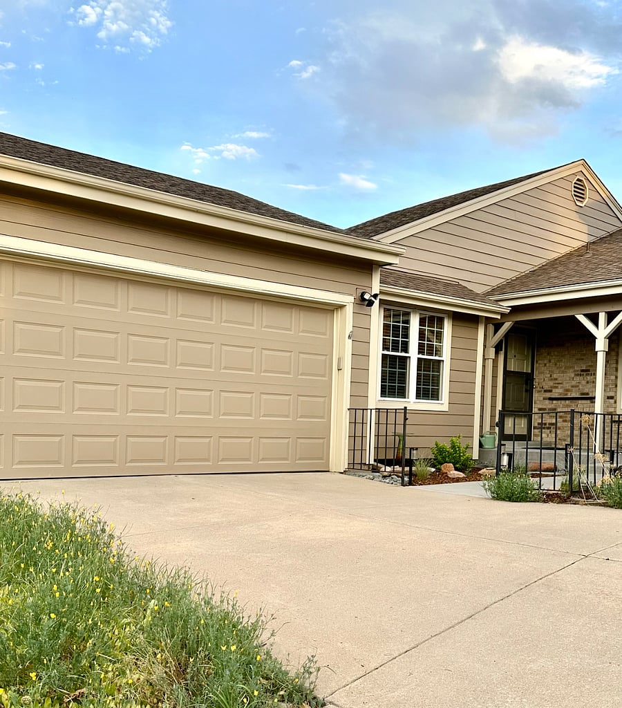 2 car garage