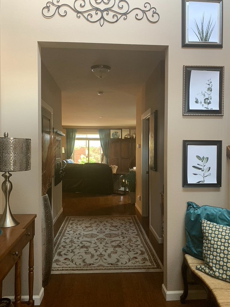 Shared front door entry