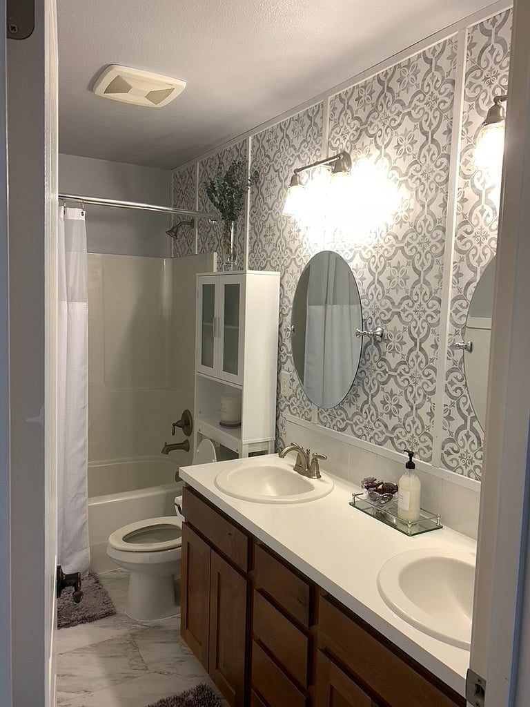 Your private bathroom.