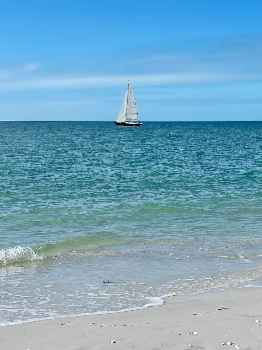 One of many nearby Gulf beaches
