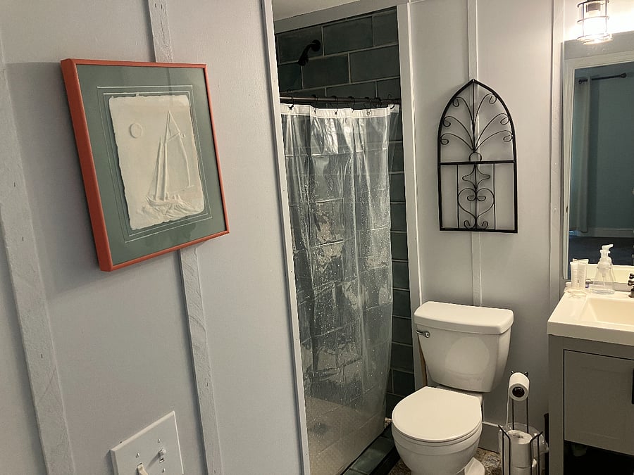 Master bathroom