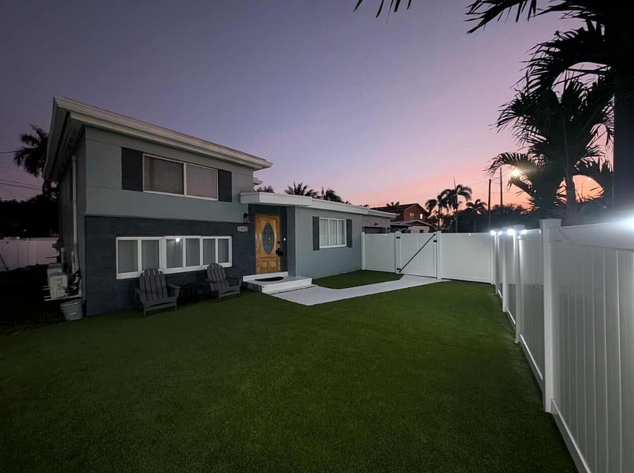 Golden hour views from the frontpeaceful, welcoming, and perfect for your stay.