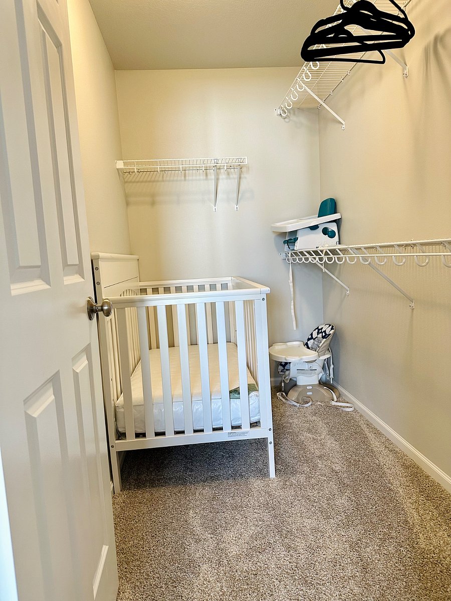Primary walk in closet