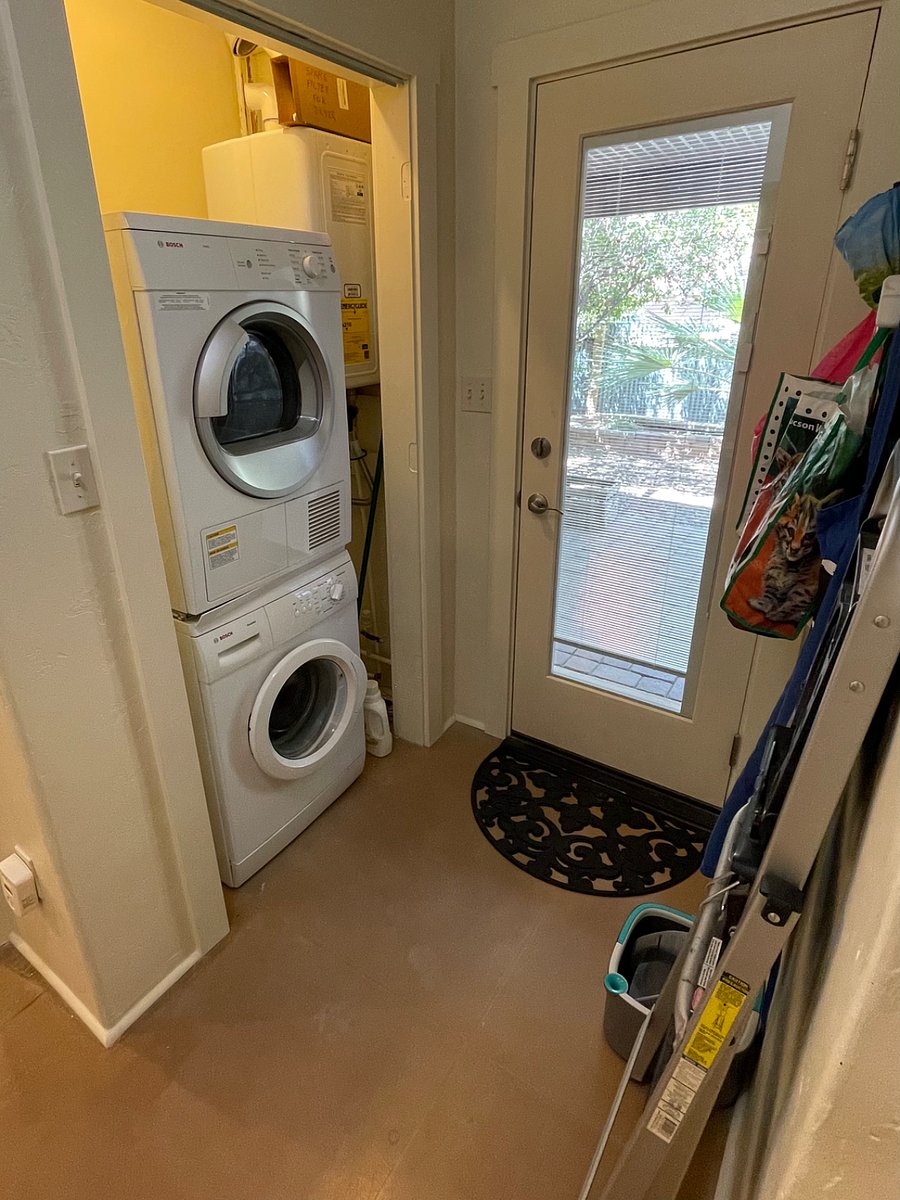 Washer dryer. 