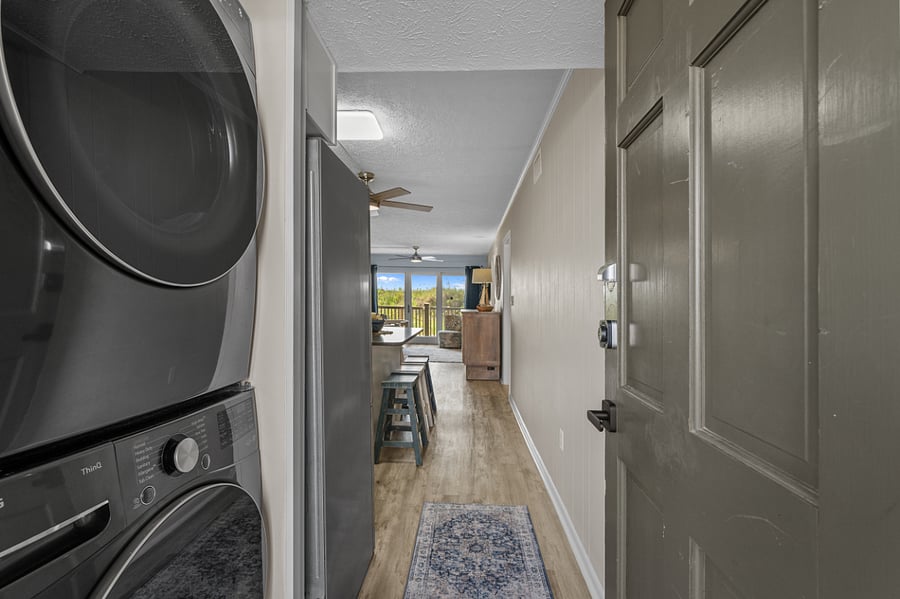 Full-size washer and dryer