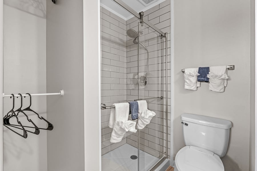 En Suite Bathroom adjacent to King Bedroom