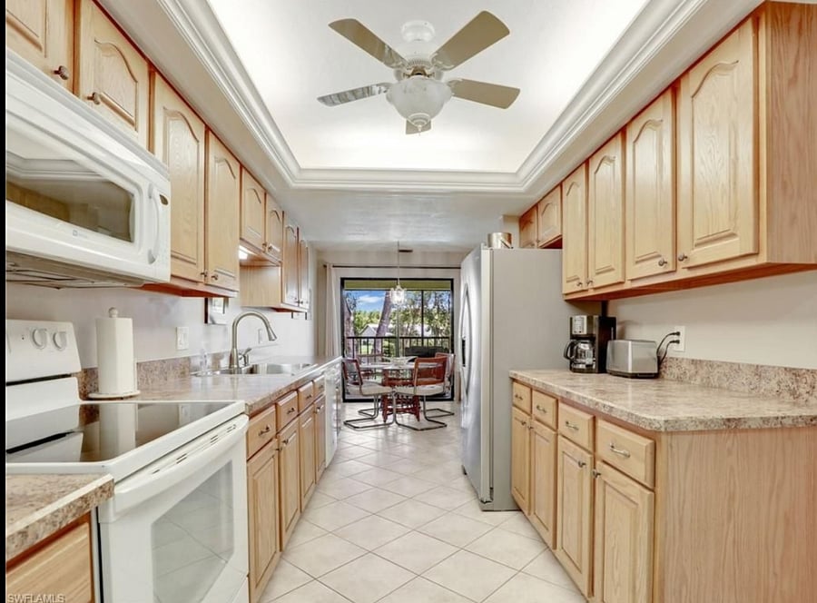 updated kitchen