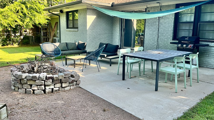 Enjoy the beautiful patio