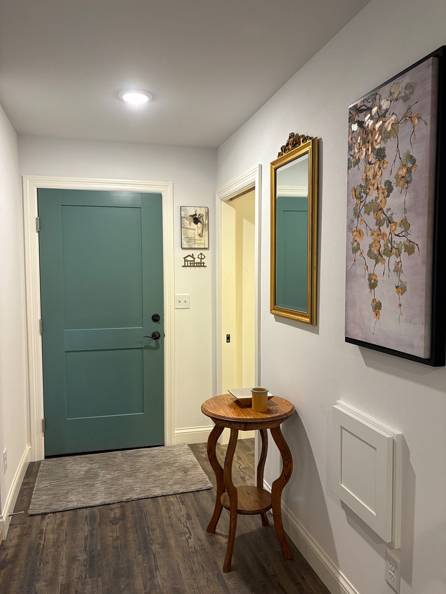 Entrance from Studio garage space.