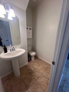 Half bath downstairs