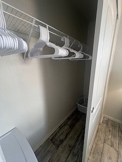 Standard double wide closet in bedroom 3