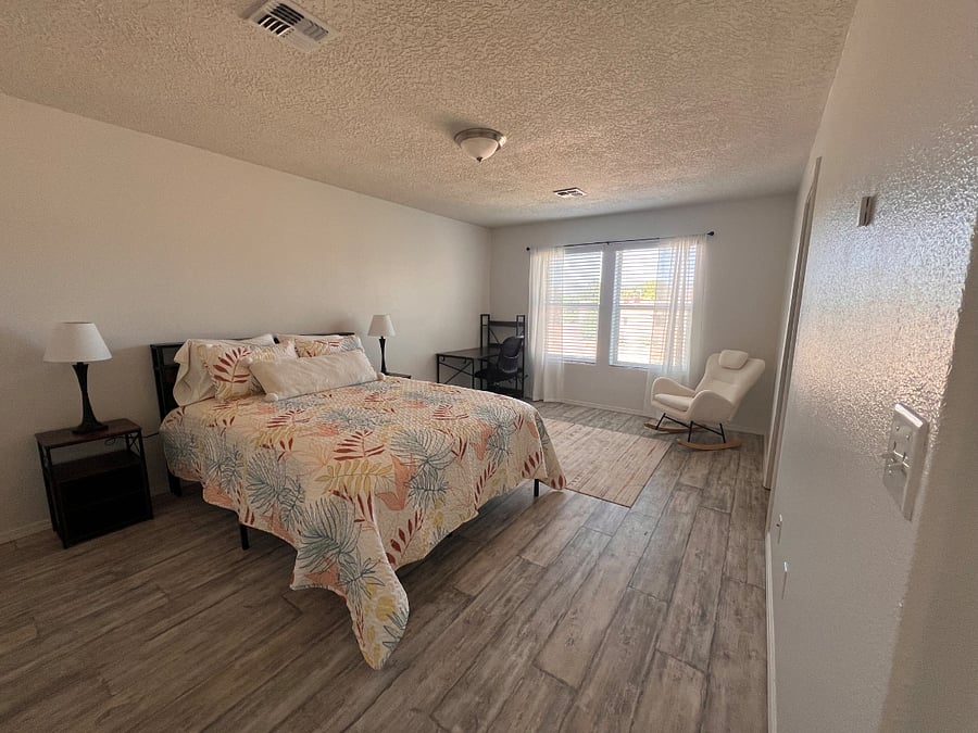 Master bedroom