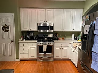 Ktichen on Main Floor, shared with owner.