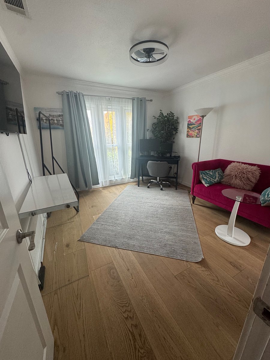 Bed room 3 - furnished as an office - includes a full closet space