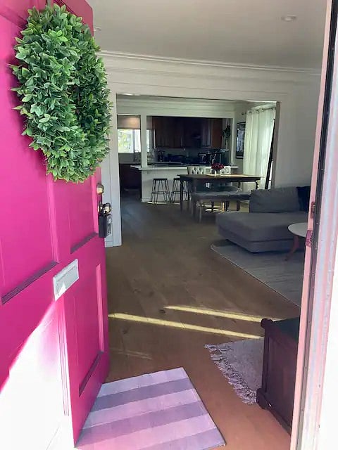 View from front door