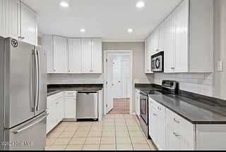 Kitchen with Refrigerator, Dishwasher, Stove/Oven, Microwave