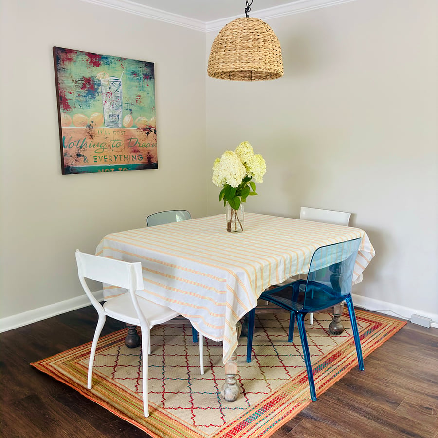 Dining in Family Room