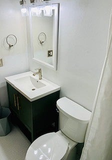 Renovated Hallway Guest Bath