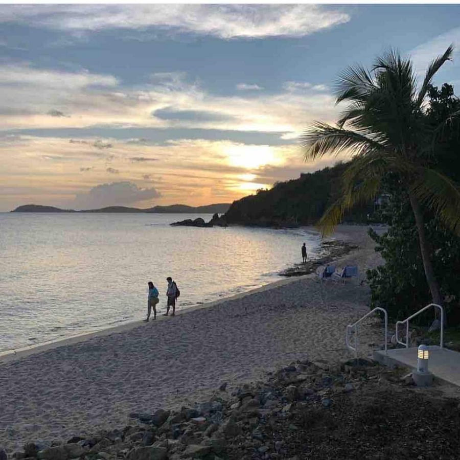 Limetree Beach and Lanai Restaurant are a short 5 min drive in Frenchman's Bay offering beachfront dining, island fare, and a lively bar.