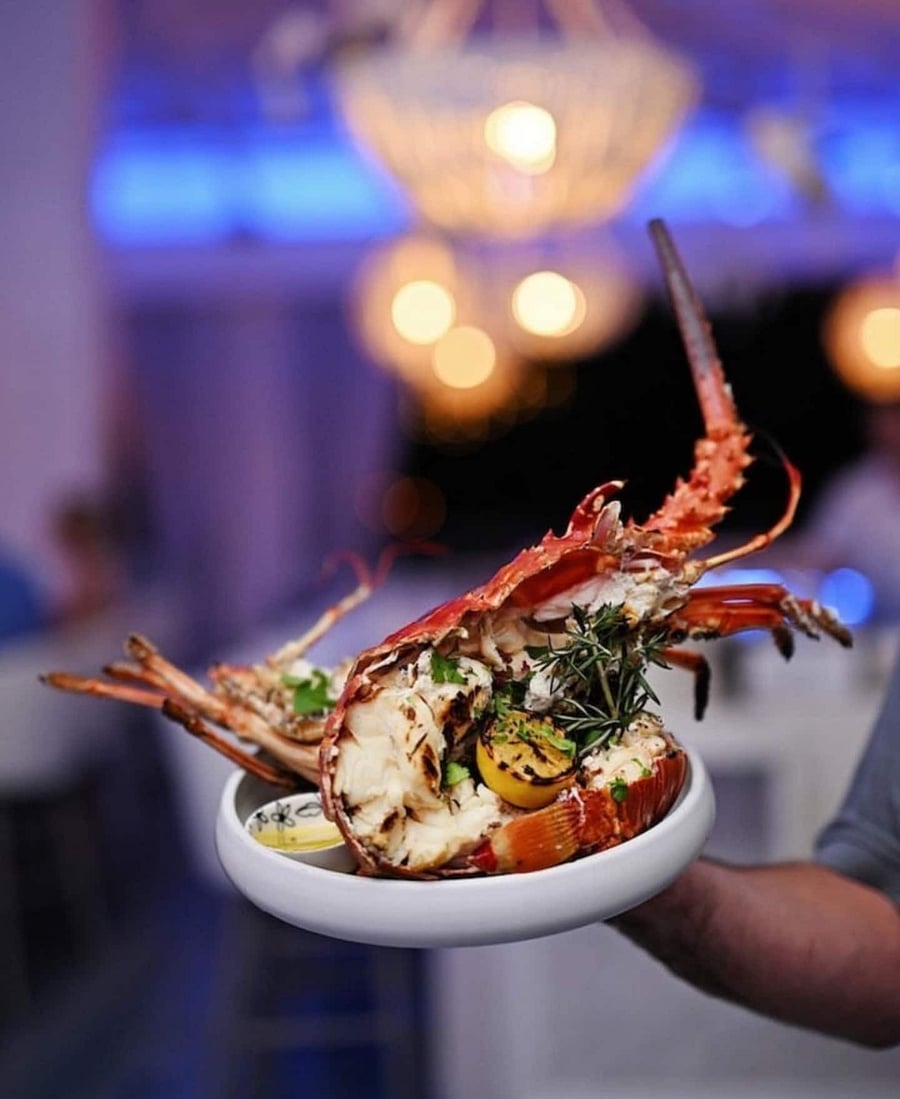 Celebrate your vacation in the best way at Isla Blue Restaurant located at Morningstar Beach which is a 5min drive from your suite