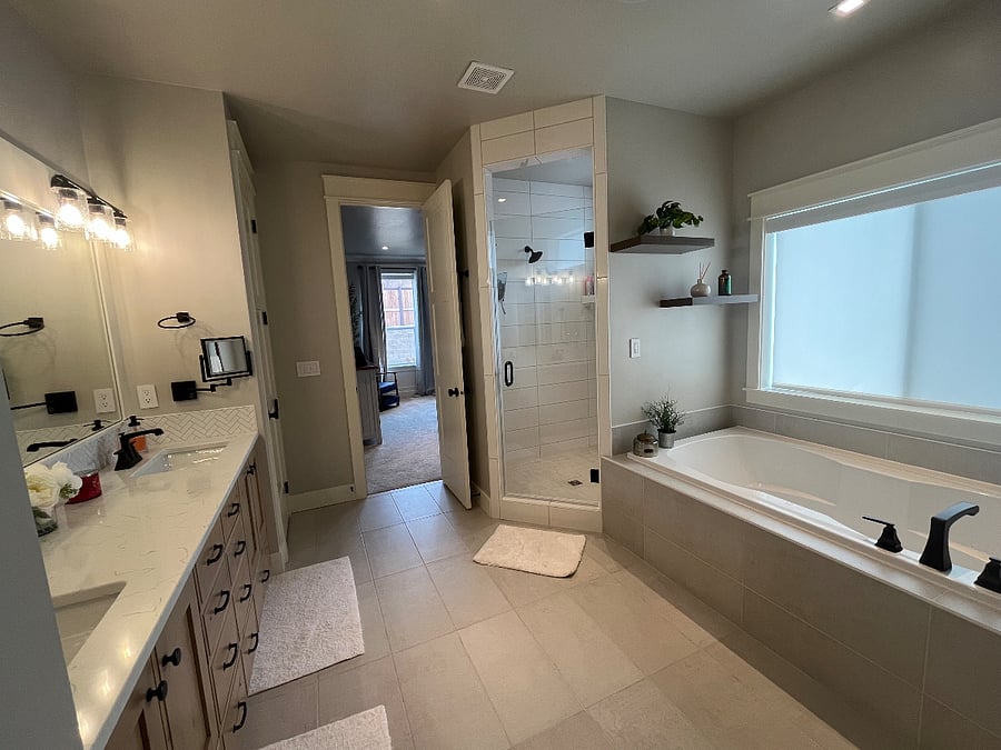 Master bathroom