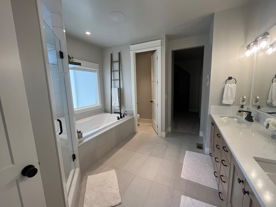Master bathroom