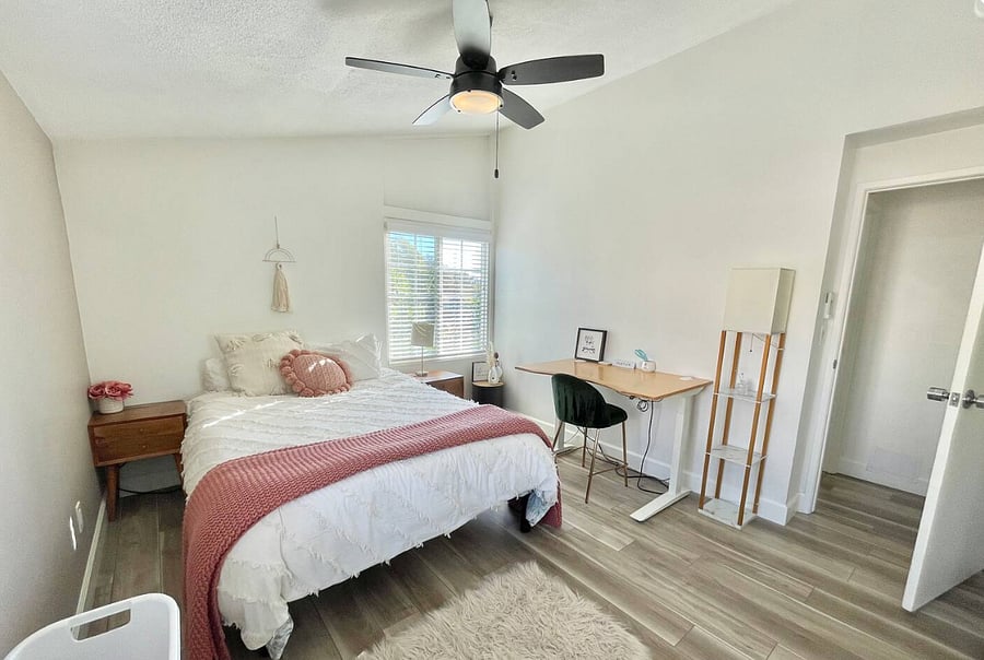 Unavailable. King Bedroom private bathroom, w/ standup desk (second look), available 4/12/26