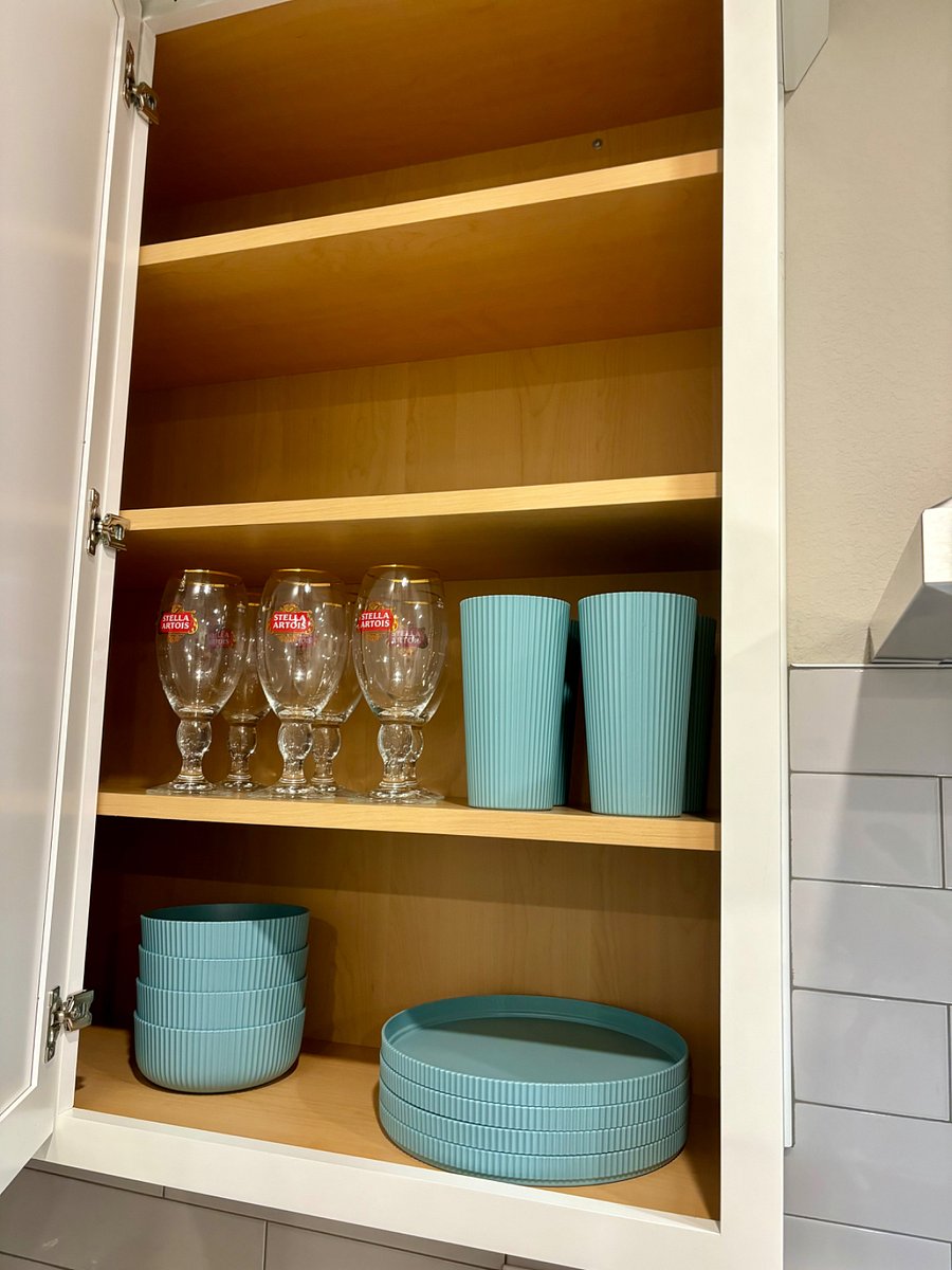 Dishes provided