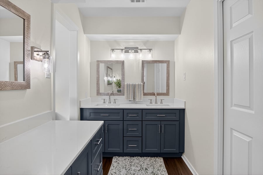 PRIMARY Bathroom
+Attached bathroom (double sink, walk-in closet, shower)