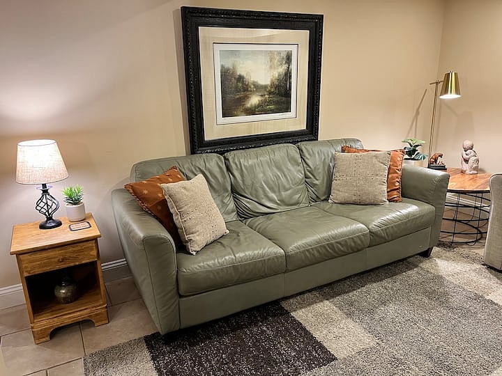 Living Room- Cozy space for you to relax