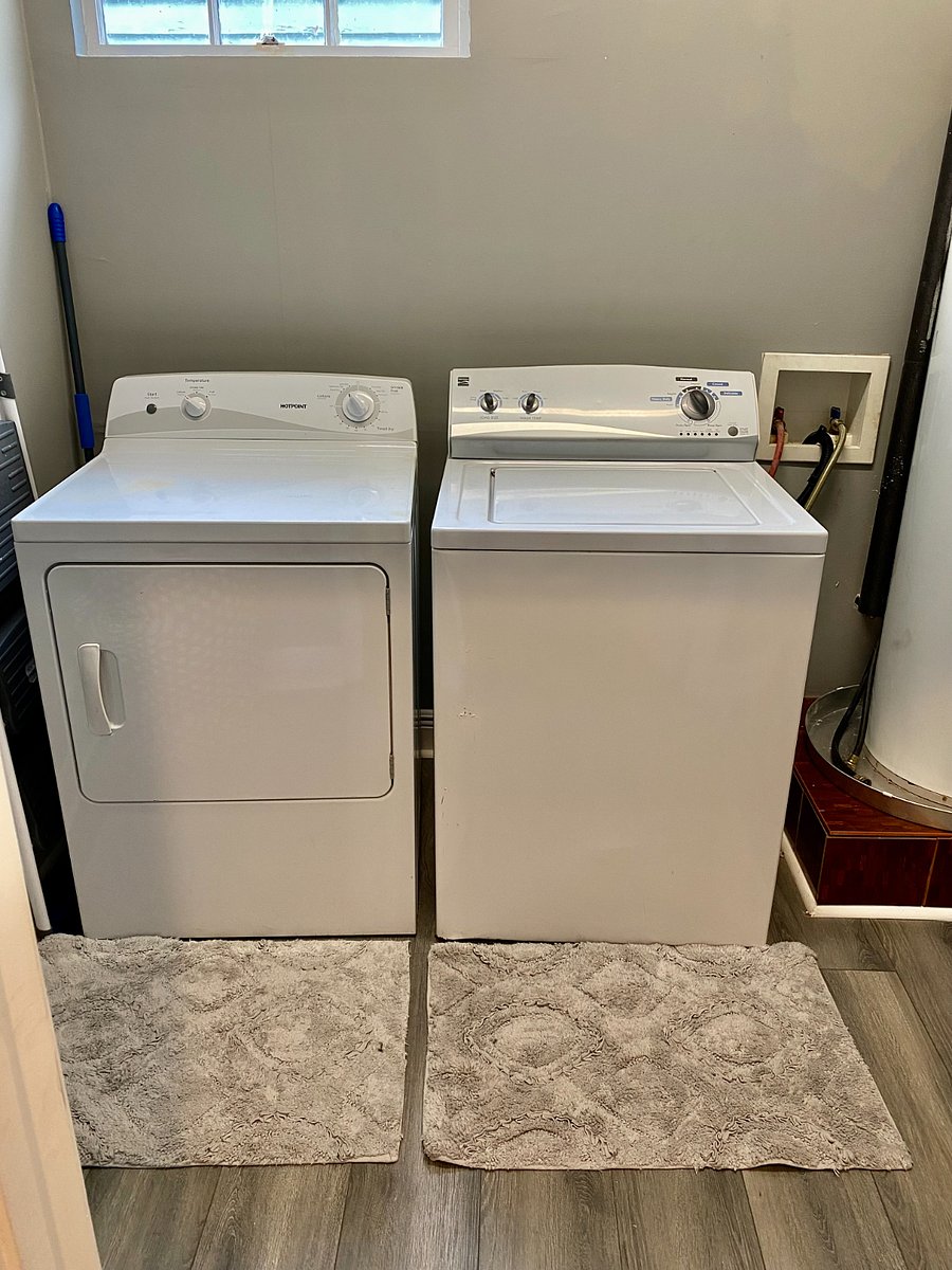 Washer and Dryer in separate laundry room on site.