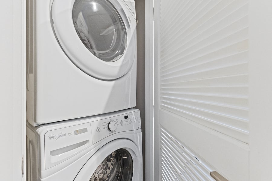 In unit washer & dryer