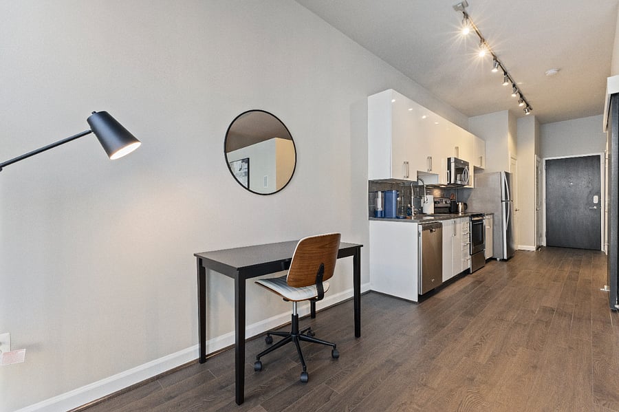 Convertible dining room/office space (as shown)