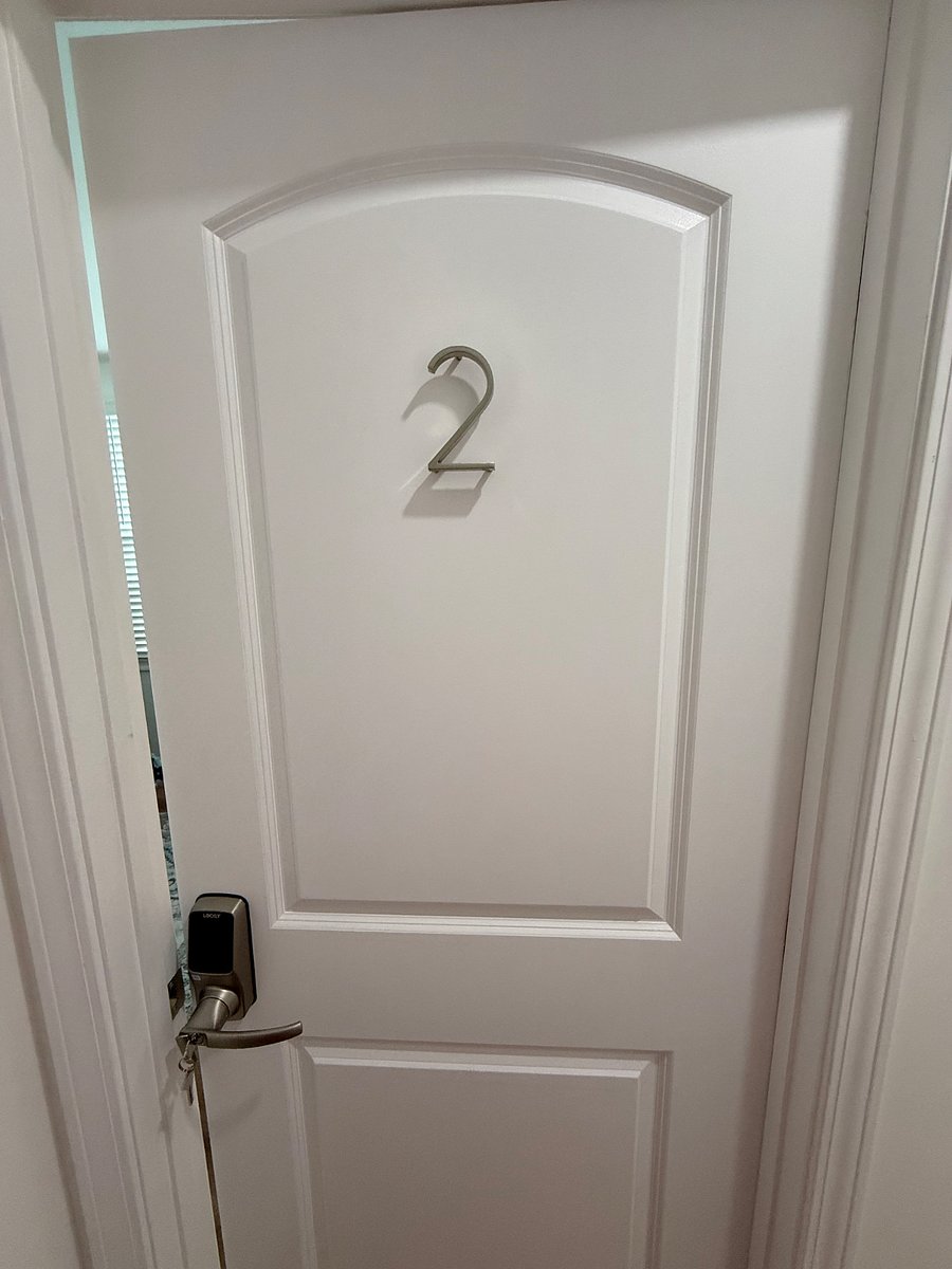 Room 2: All doors are equipped with electronic pin locks
