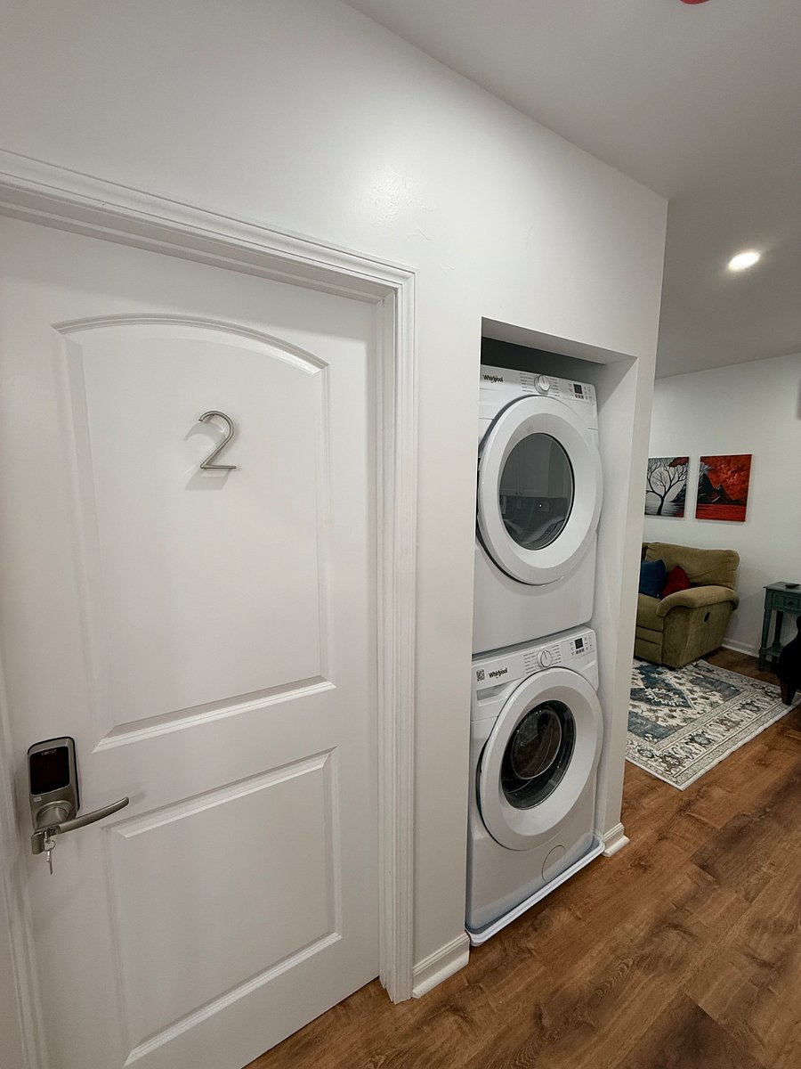 Shared Space: Washer and Dryer on the first floor